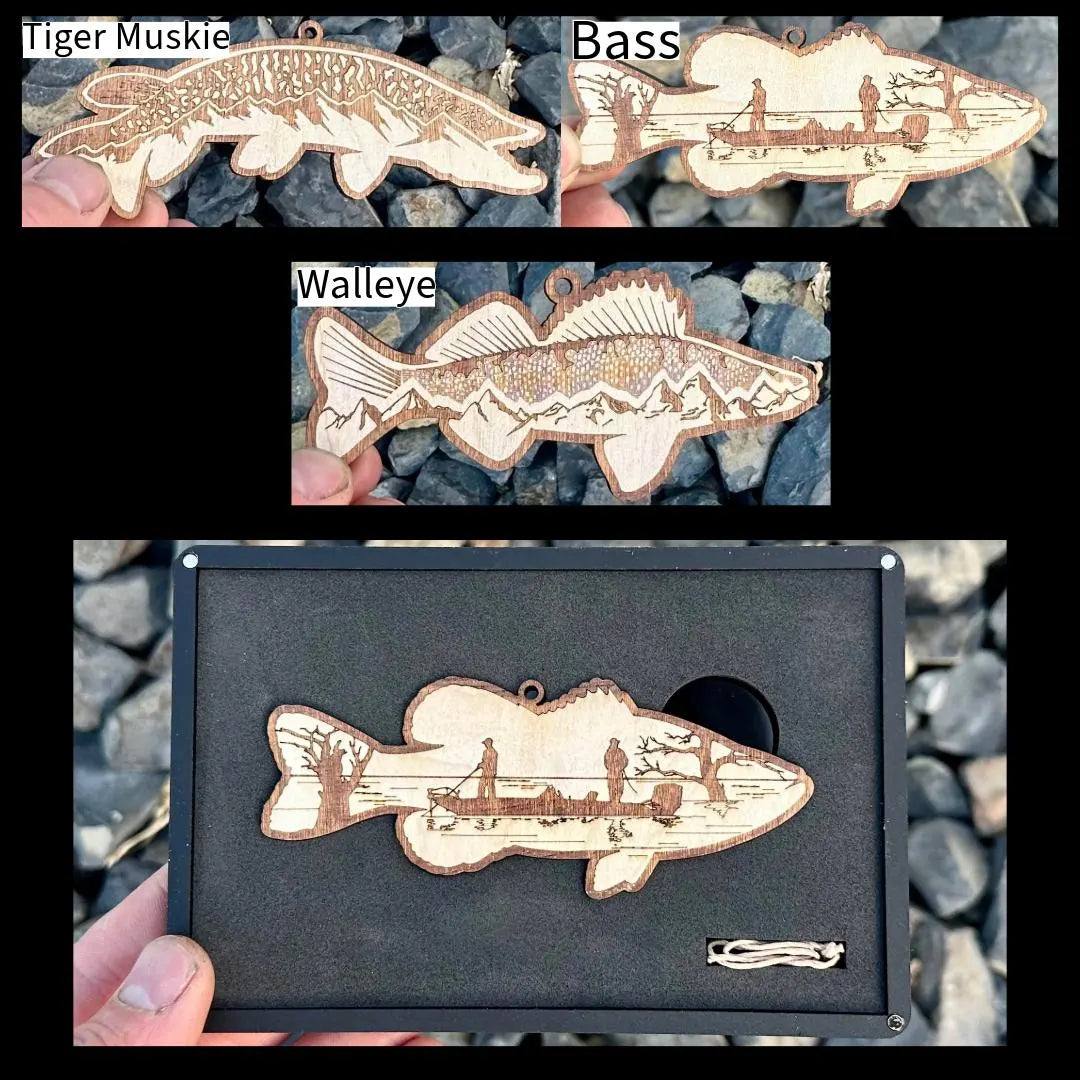 Fishing Ornament Gift Box