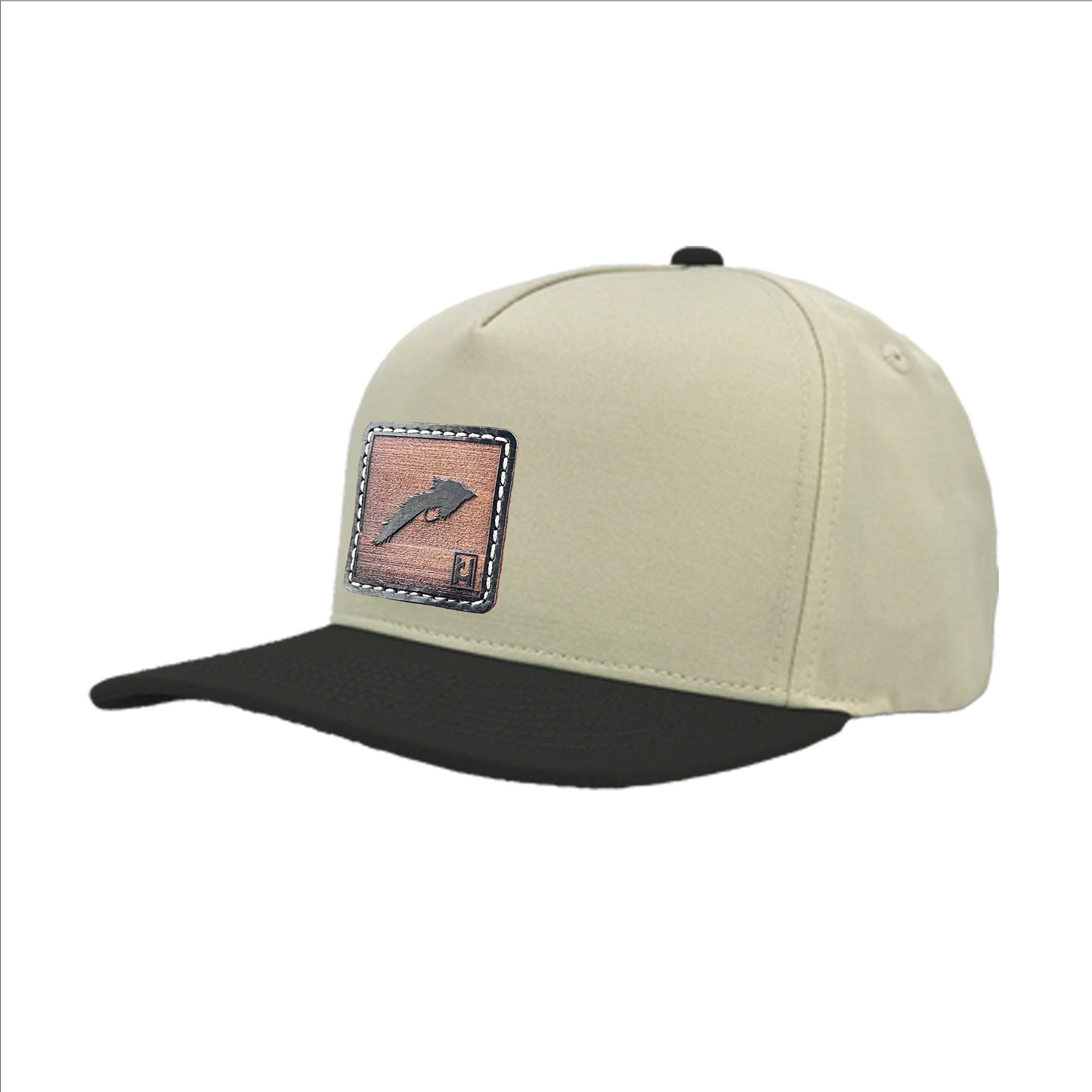 Sculpin Fly Pattern Leather Patch Hat