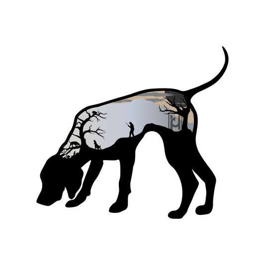 Bluetick Coonhound Sticker
