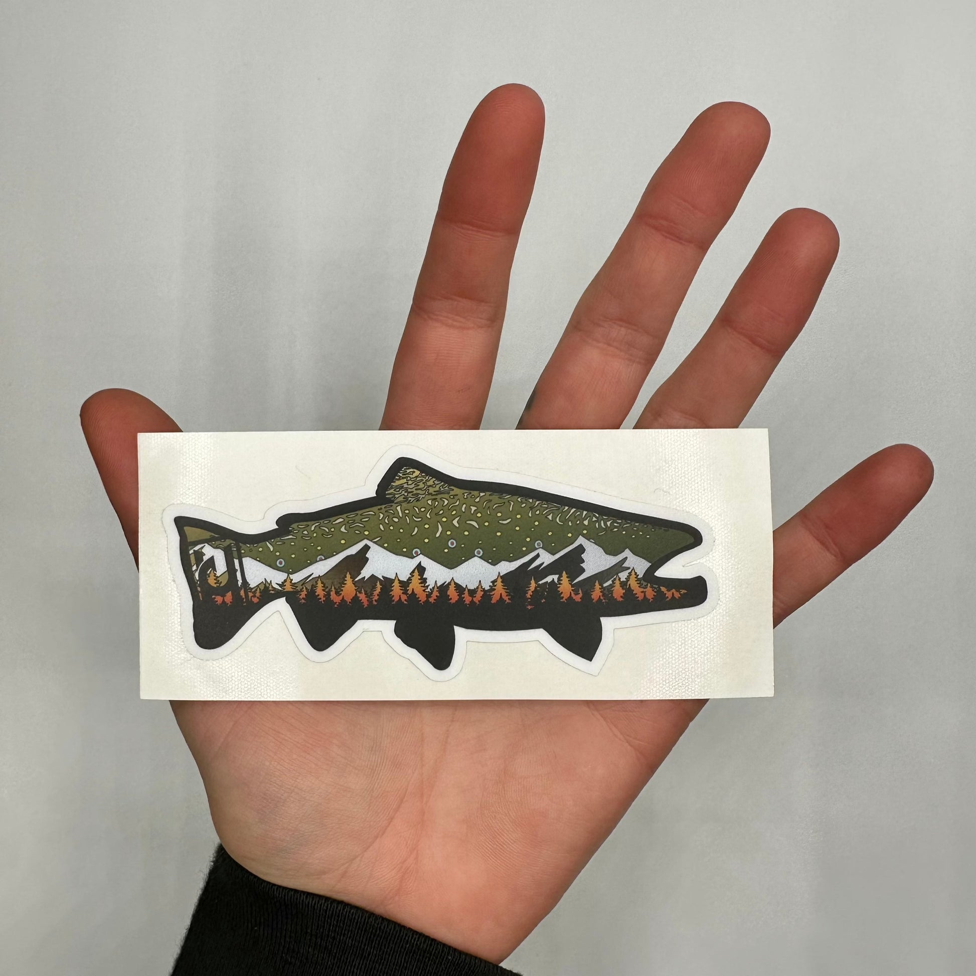 Fly Fishing Decal Trout decal Fishing Decal Lake Life Decal Vinyl Deca –  Decals Hut