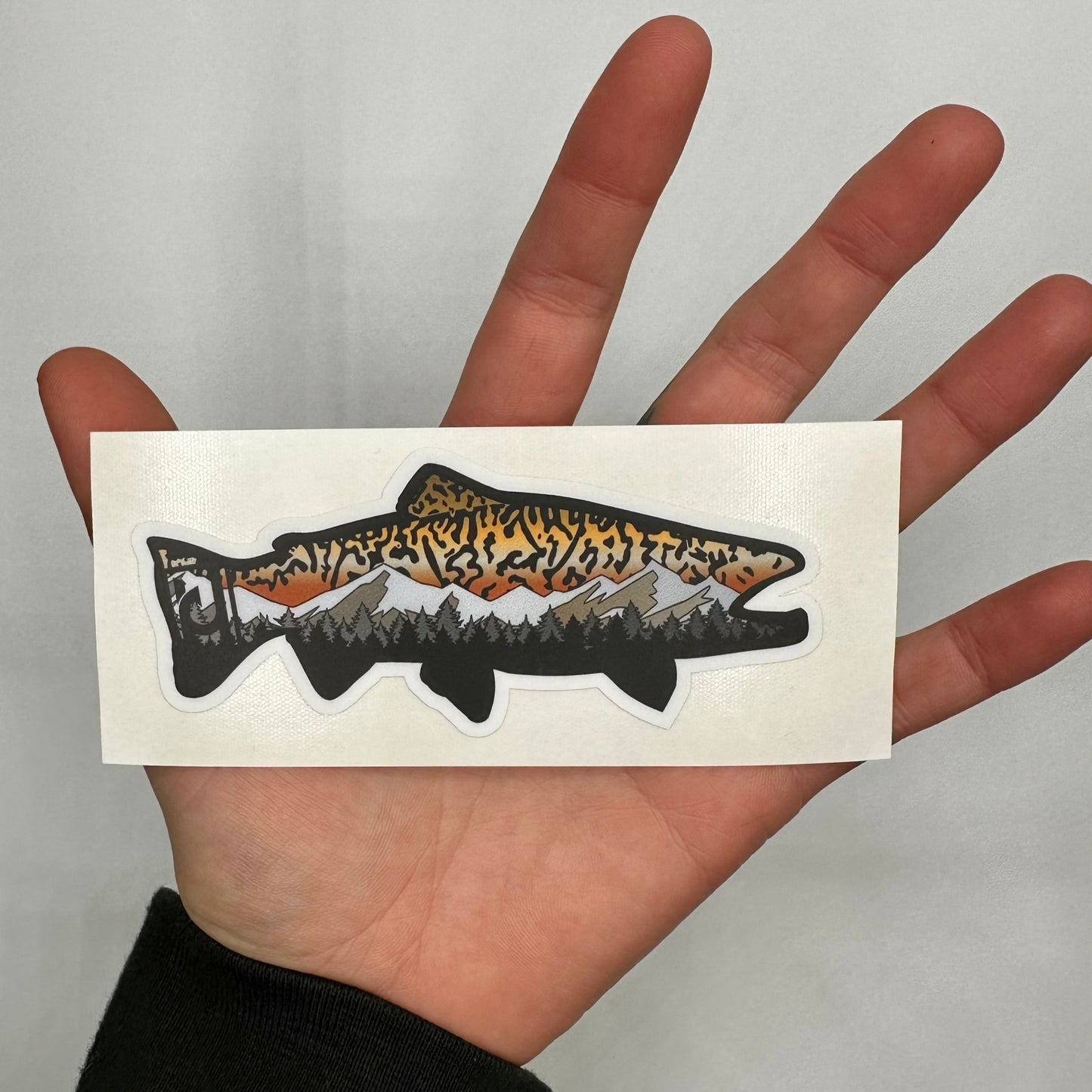 Tiger Trout Sitcker