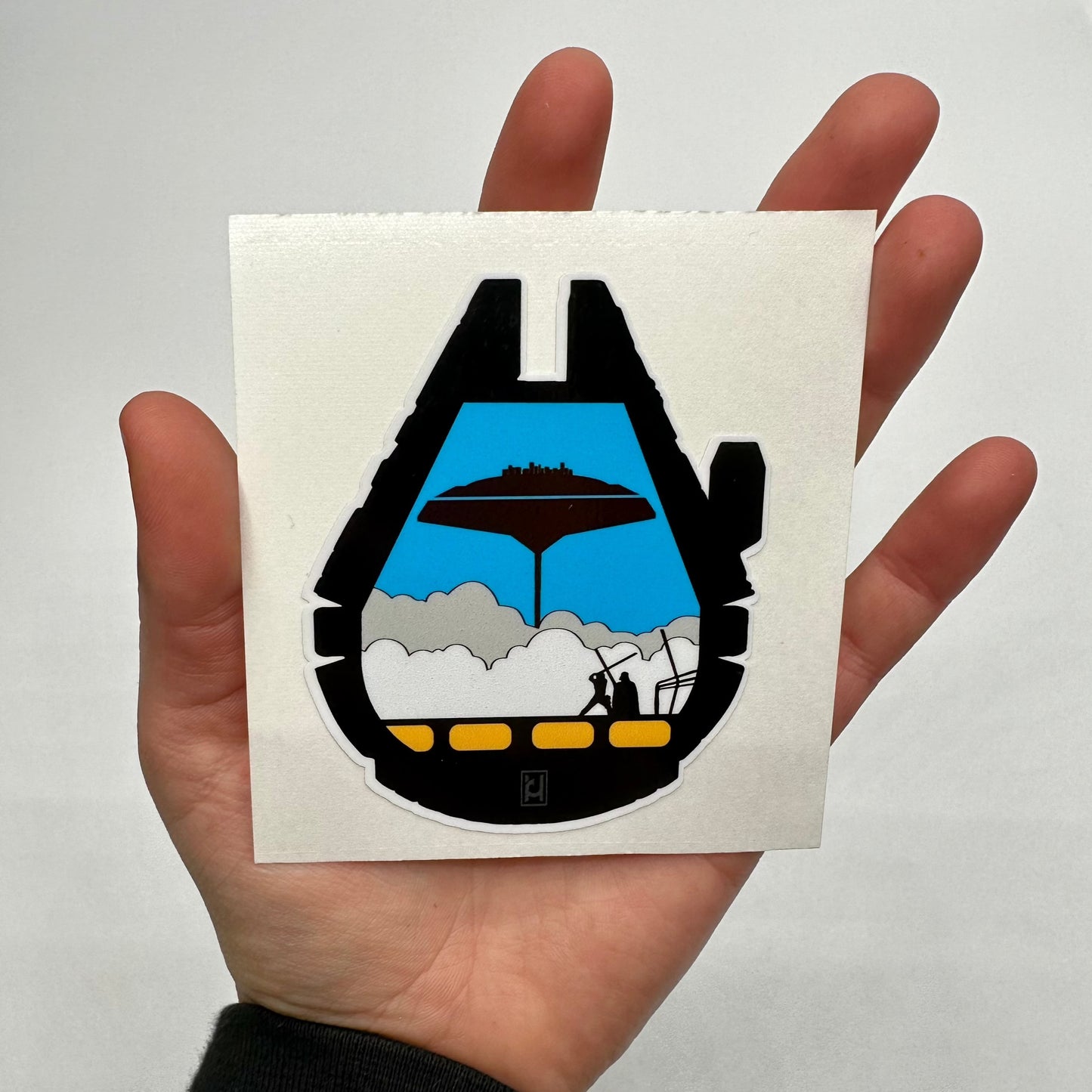 Cloud City Sticker