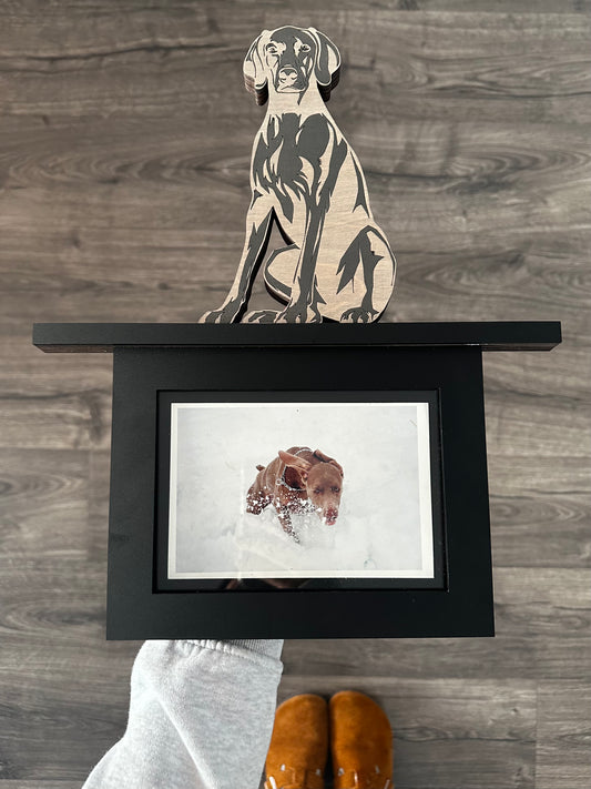 Weimaraner Picture Frame